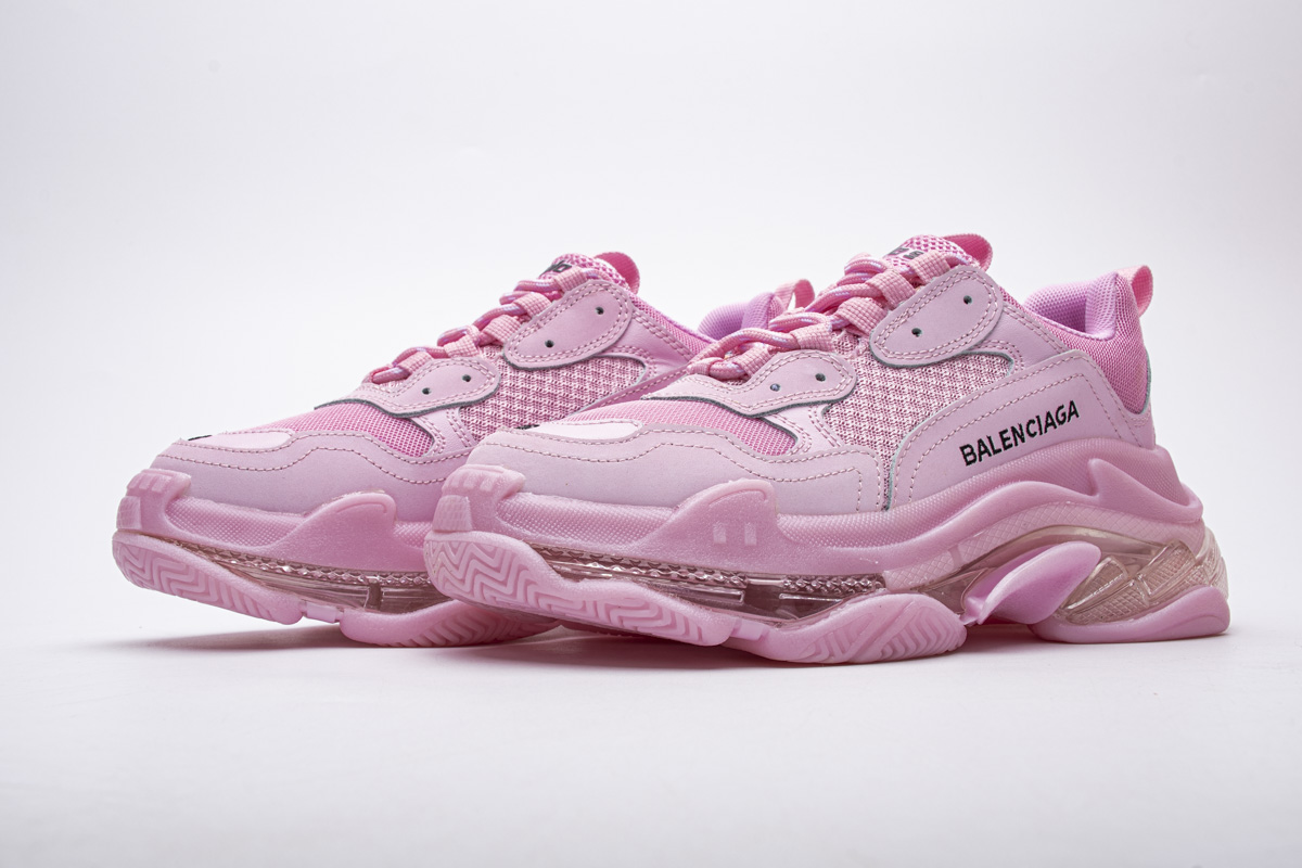 Triple S Clear Sole pink